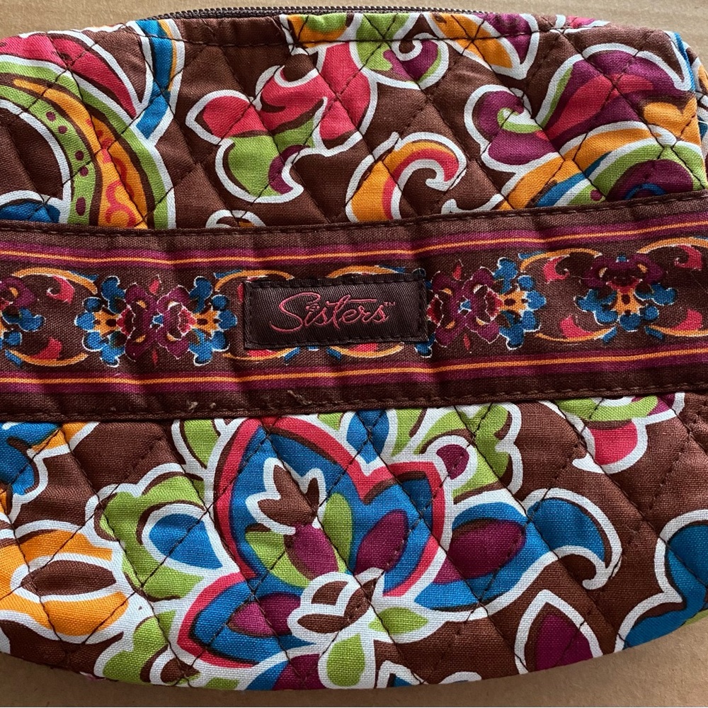 Longaberger “Sisters” Make up pouch